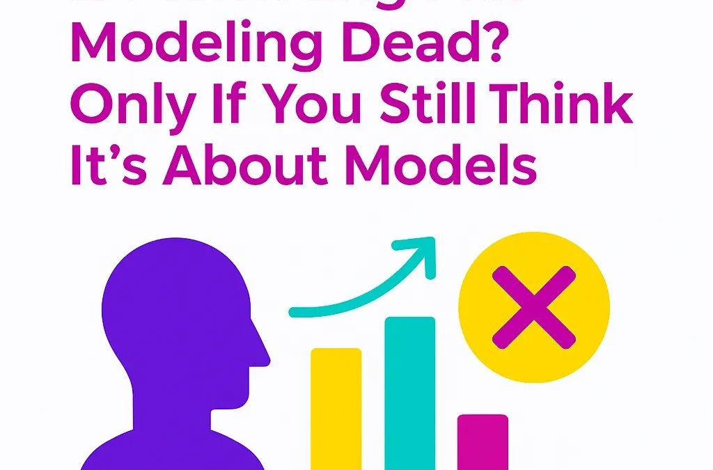 Is Marketing Mix Modeling Dead? Only If You Still Think It’s About Models